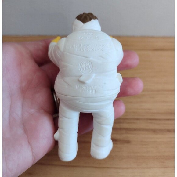 Vintage 2001 Burger King The Simpsons Halloween Spooky #15 Mummy Barney - Picture 2 of 2